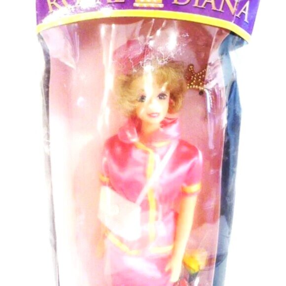 Way Out Toys PRINCESS DIANA Royal Diana Barbie Doll Movable Arms Twist Waist - Picture 1 of 7